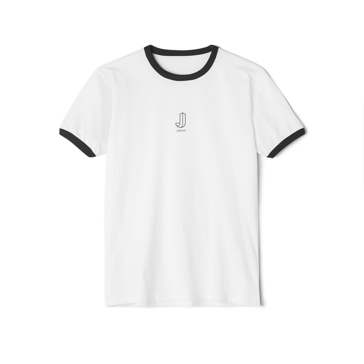 Minimalist Unisex Cotton Ringer T-Shirt for Casual Style