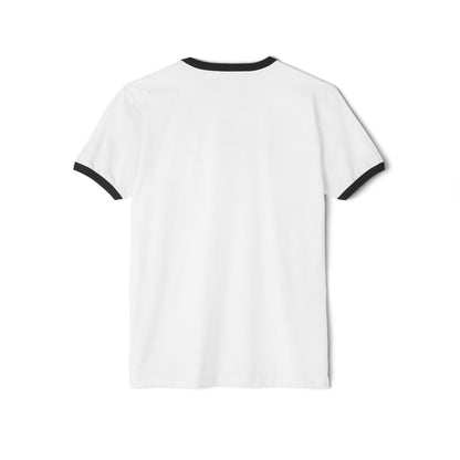 Minimalist Unisex Cotton Ringer T-Shirt for Casual Style