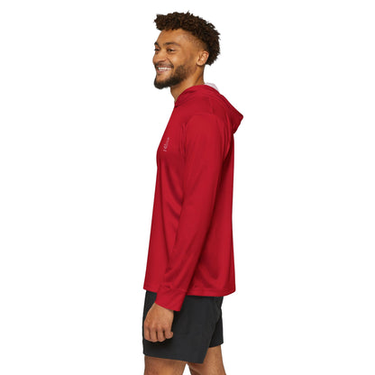 Men's Sports Hoodie - Red Warmup Jamol Brand