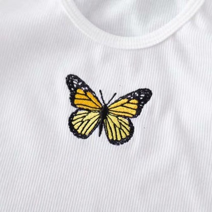 Jamol Sexy butterfly embroidery